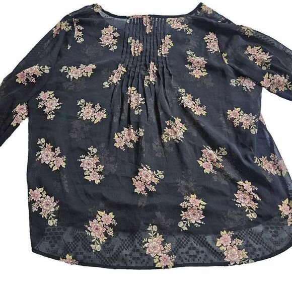 Torrid floral top for women - Picture 8 of 9